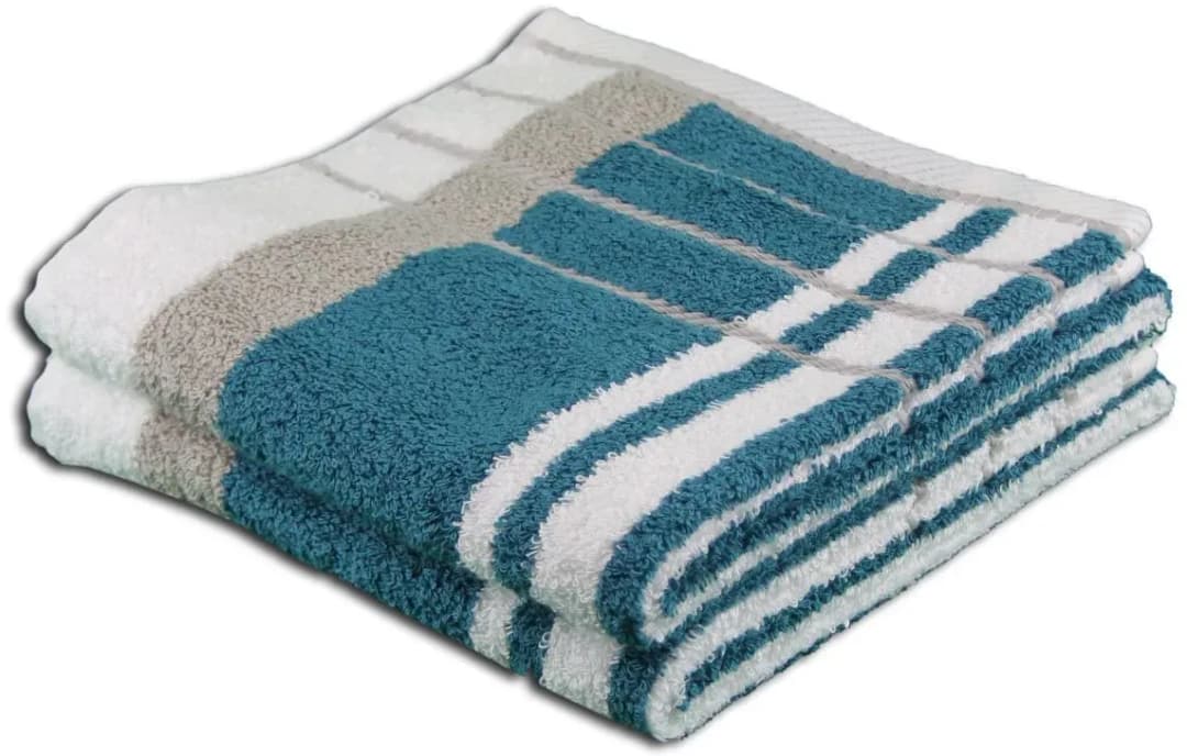 Berlin Streifen Duschtuch 70 x 140 cm beige-blau
