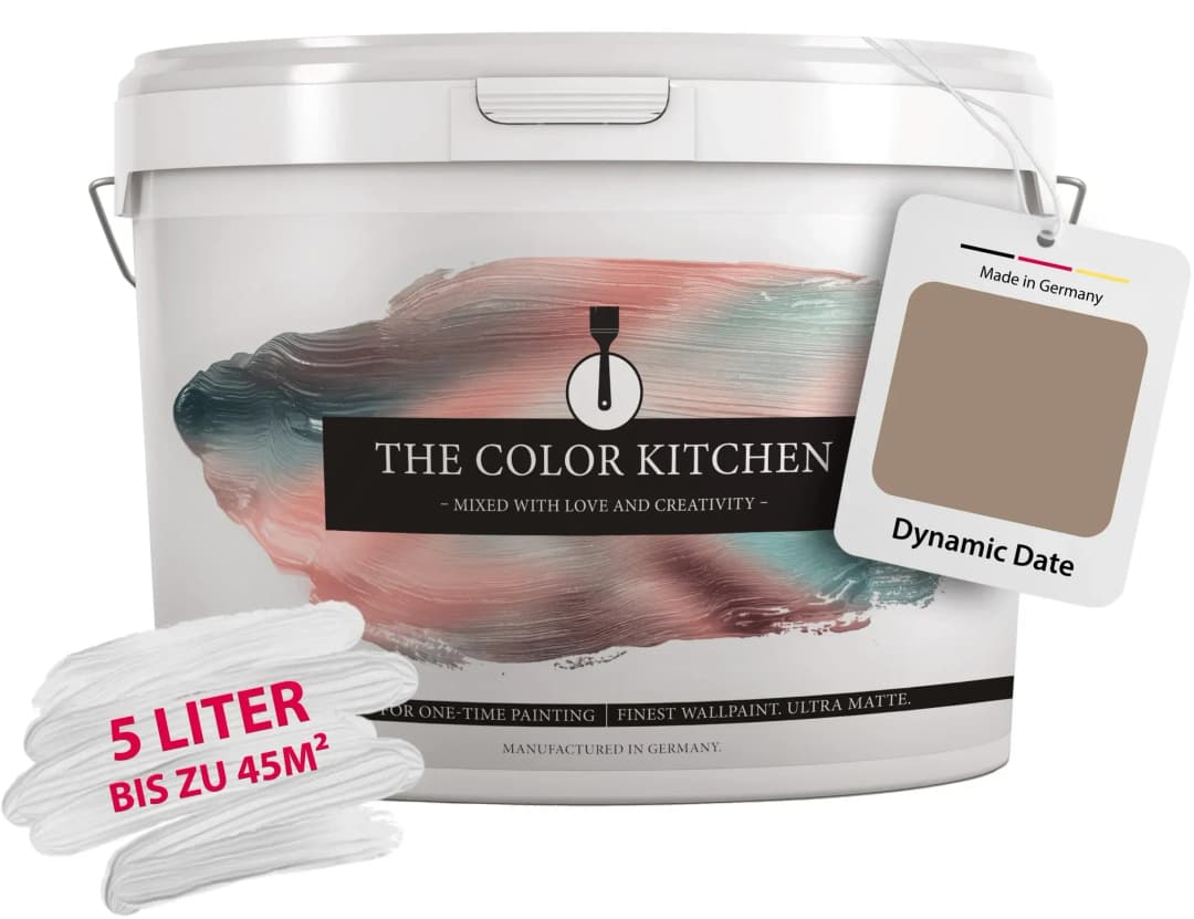 Seidenmatt Innenfarbe THE COLOR KITCHEN Braun 5 l