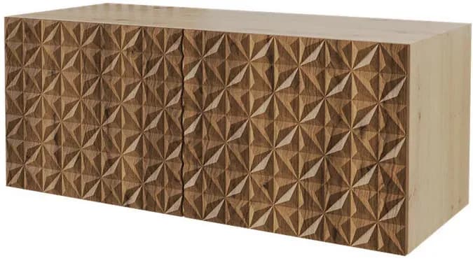 VIRA Lowboard 100 cm x 40 cm x 40 cm Braun/Holzwerkstoff