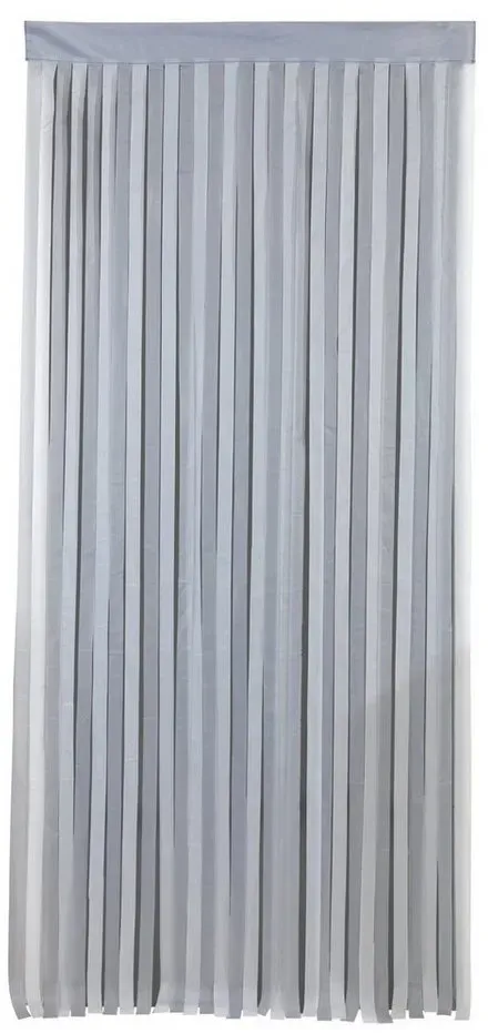 Türvorhang Ösen 90 x 200 cm Grau