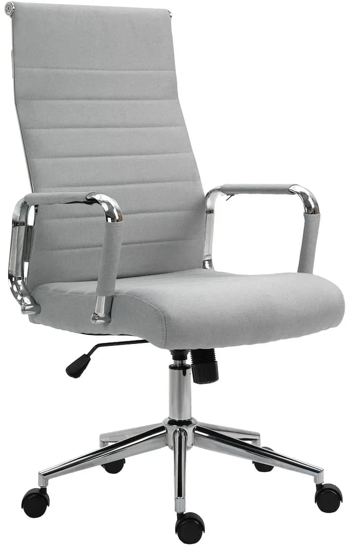 Office Comfort Kunstleder Hellgrau