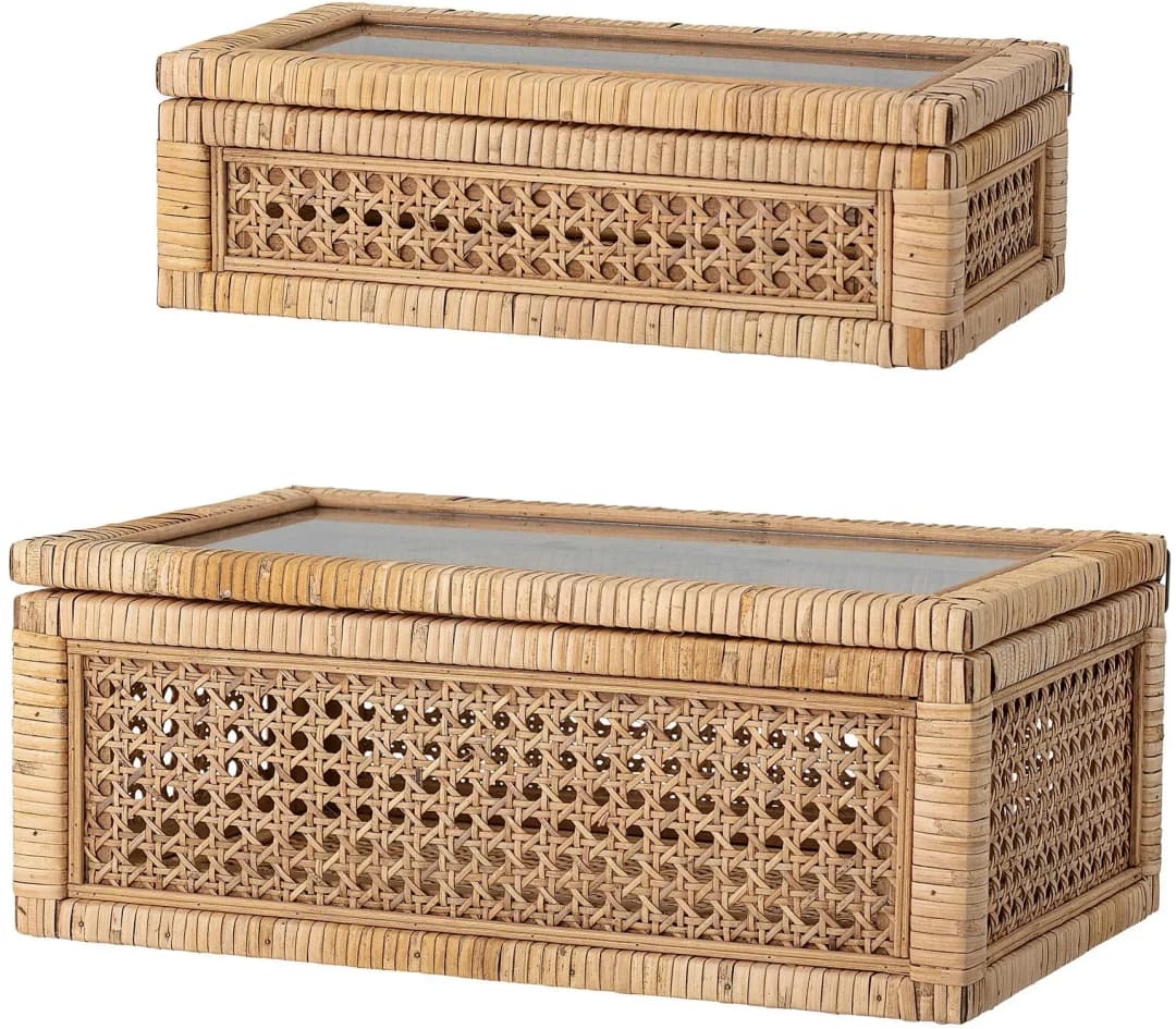 Lally Aufbewahrungsbox 39 x 24 x 15 cm beige