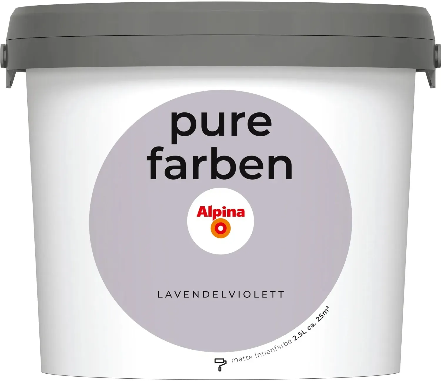 Pure Farben Wandfarbe Lavendelviolett 2,5 l