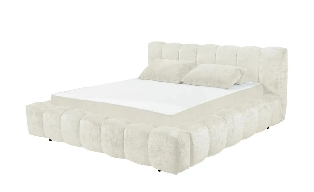 Bexley 180 x 200 cm Beige/Weiß