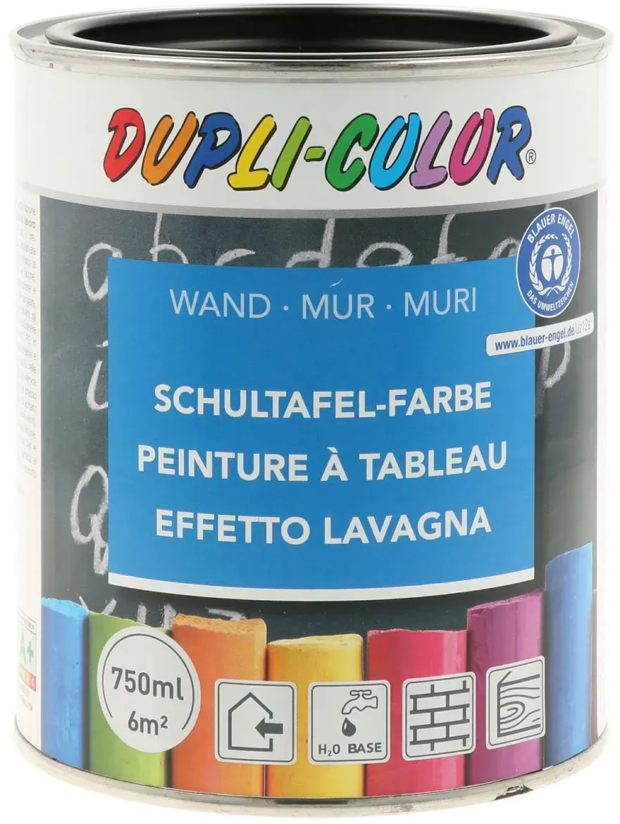 Schultafel-Farbe schwarz 0,75 l