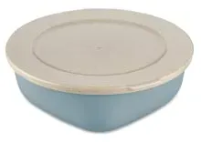 Frischhaltedose quadratisch blau 7,3 cm 1,3 l