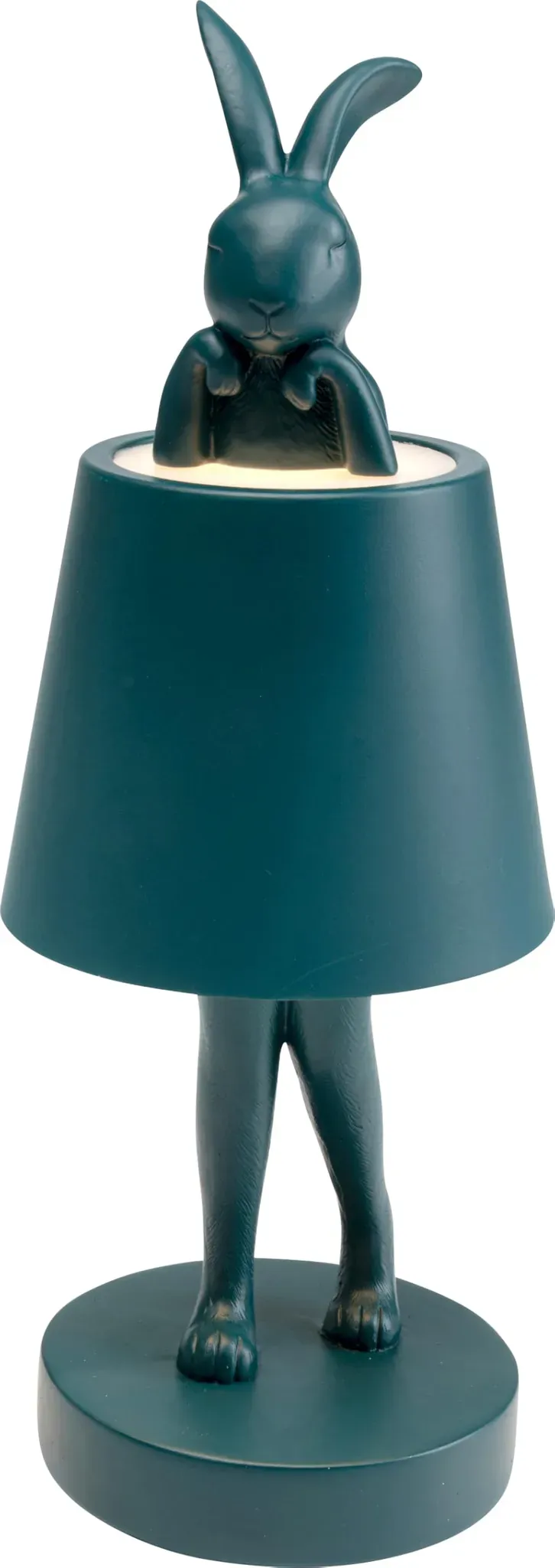 Design Tischleuchte Animal Rabbit, petrol, 29cm,