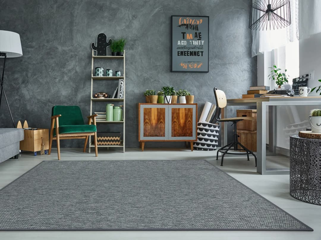 Naturino Prestige Outdoor-Teppich 80 x 250 cm Grau