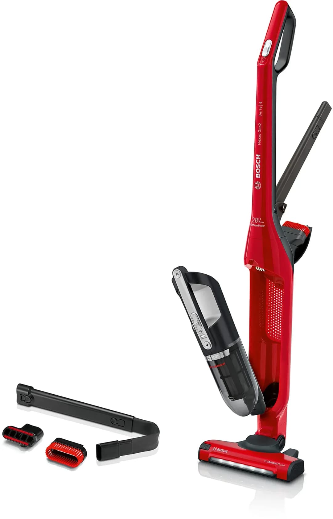 Bosch Serie 4 BBH3ZOO28 aspirador 0,4 l Seco Sem bolsa