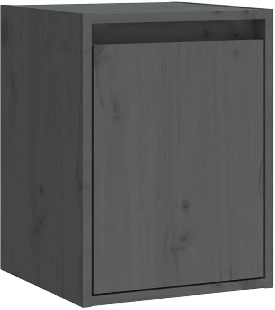 Hängeschrank 2 Stk. 30 x 30 x 40 cm Grau