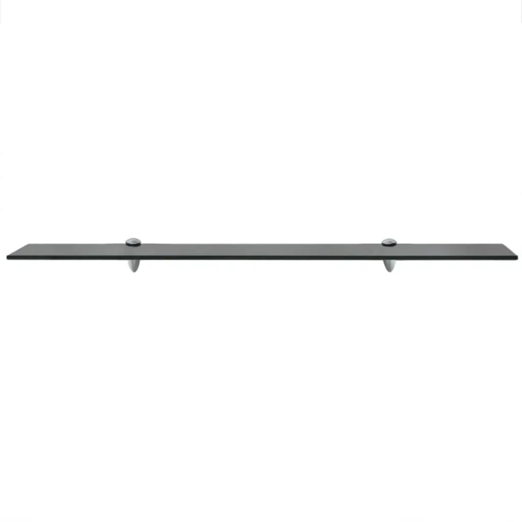 Wandregal 90 x 10 x 8 cm Schwarz