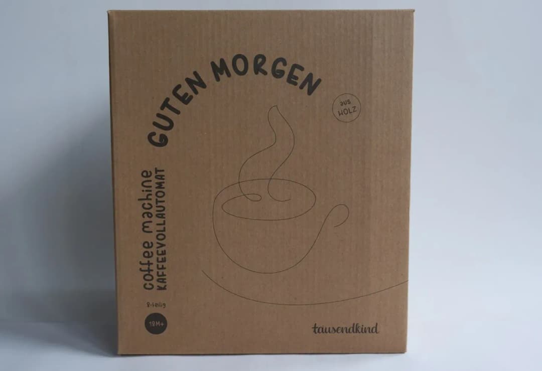 Kaffeevollautomat GUTEN MORGEN aus Holz