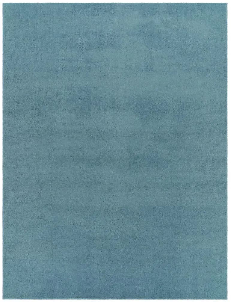 Kurzflorteppich 300 x 400 cm Türkis