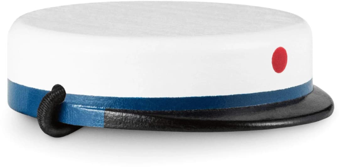 Abiturientenmütze klein Figuren 1 cm Holzfiguren Dekoration, blau