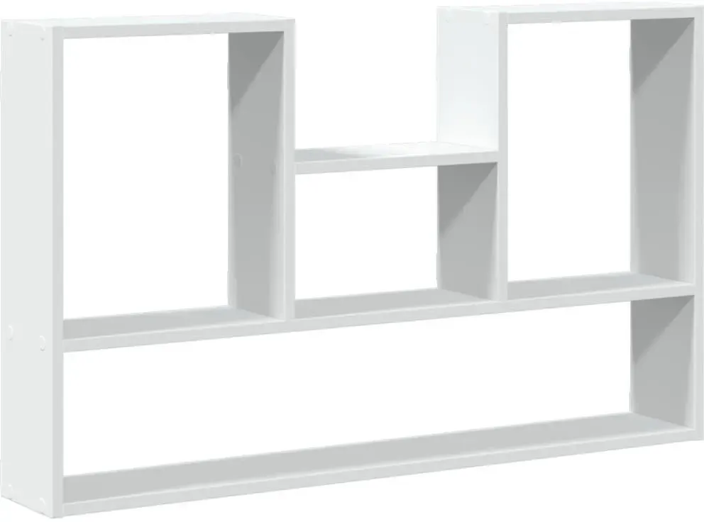 Wandregal 99 x 15 x 60 cm Weiß