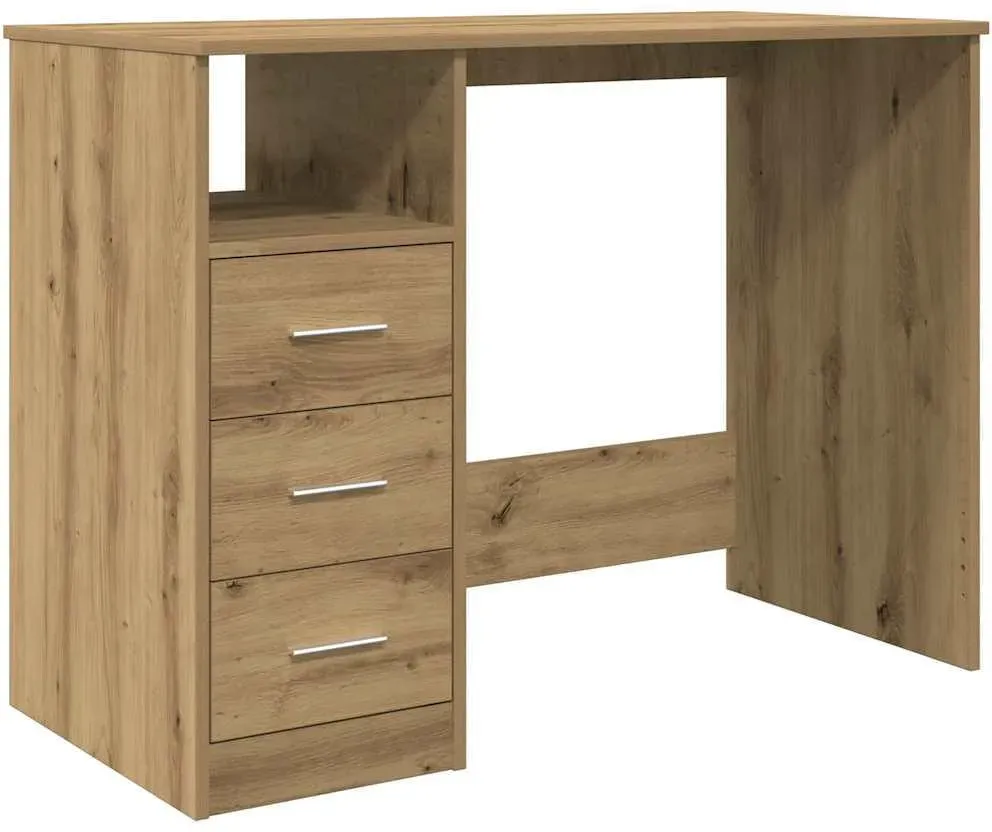 Schreibtisch Artisan-Eiche 102x76x50 cm Holzwerkstoff