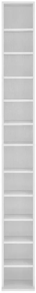 Tynset Standregal 20 x 20 x 175 cm Weiß