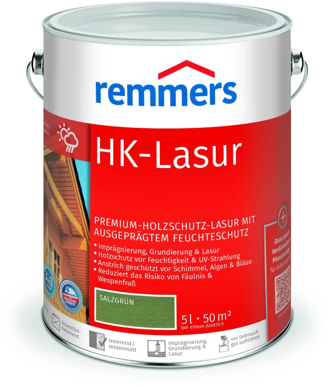 HK-Lasur 5 l salzgrün