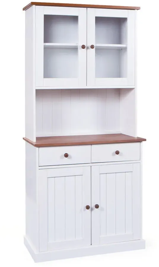 Buffet Wright 90 x 191 x 45 cm Weiß