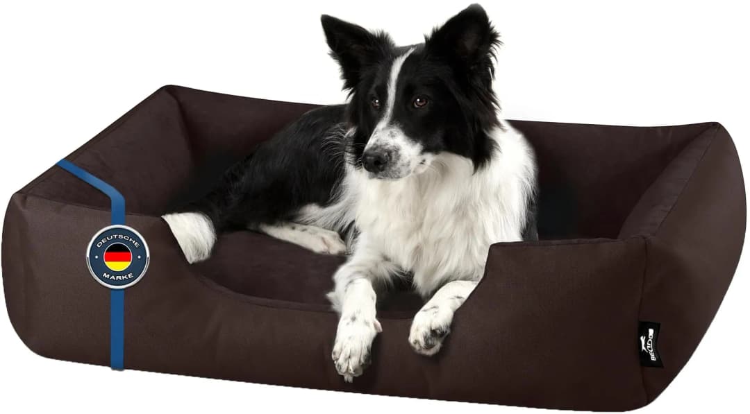 Hundebett Zara L 80 x 65 cm braun