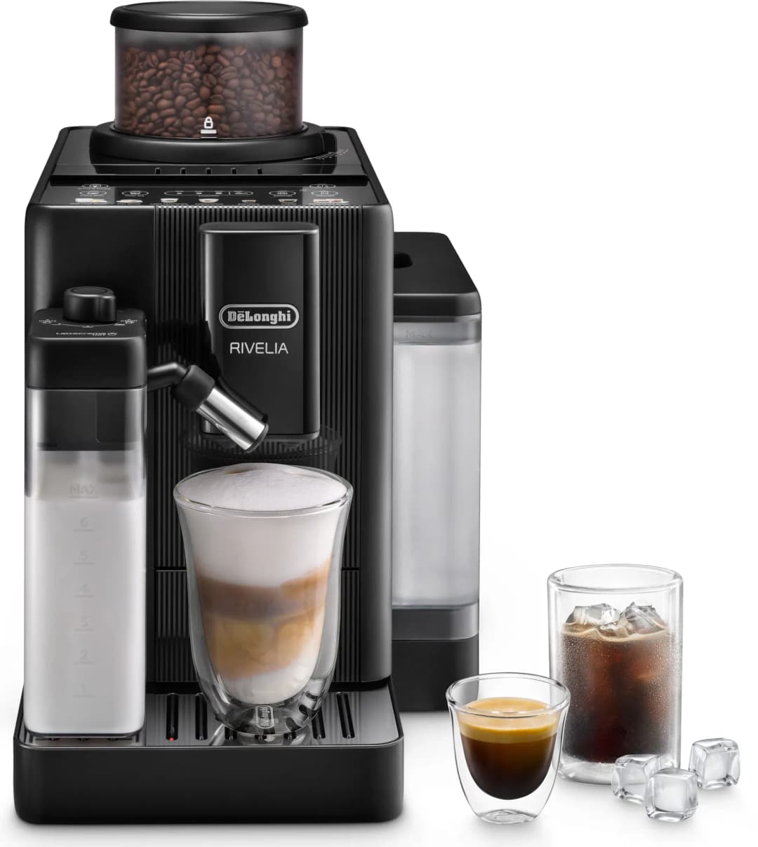 DeLonghi Rivelia Start Exam420.55.bxl - Machine À Expresso Entièrement Automatique Onyx Black