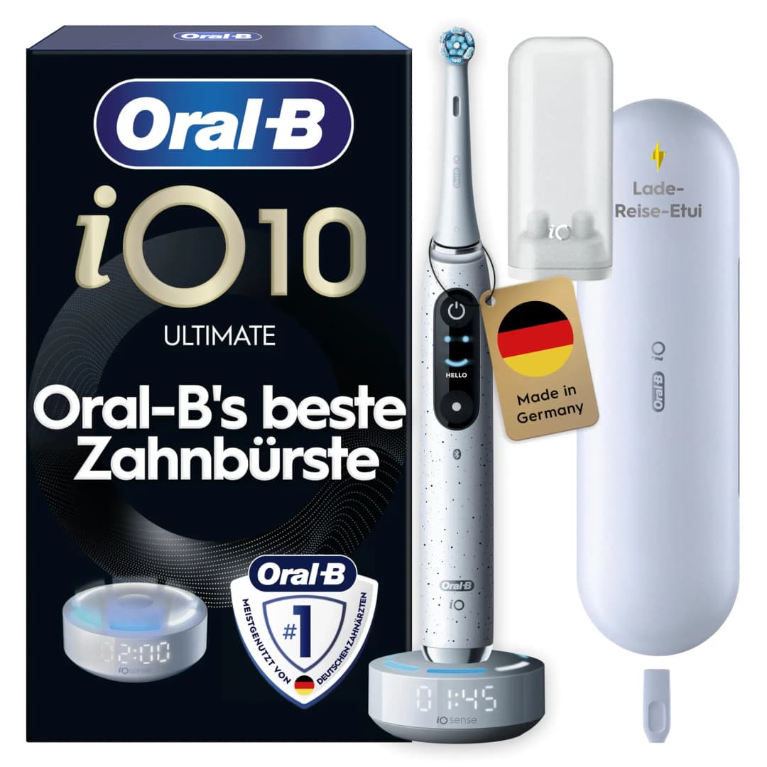 iO Series 10 stardust white + Reiseetui