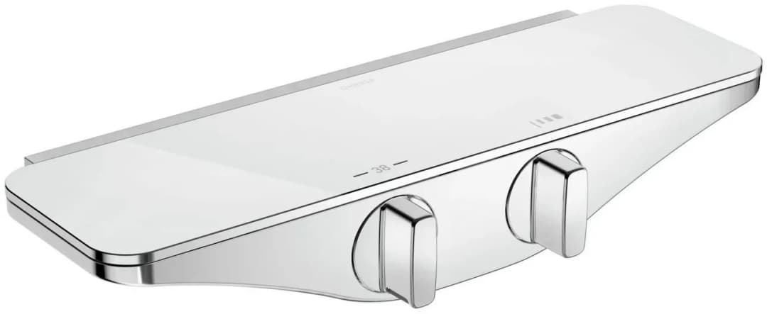 Hansaemotion Duschthermostat Wandmontage für 1 Verbraucher Chrom/Weiß 5863017182