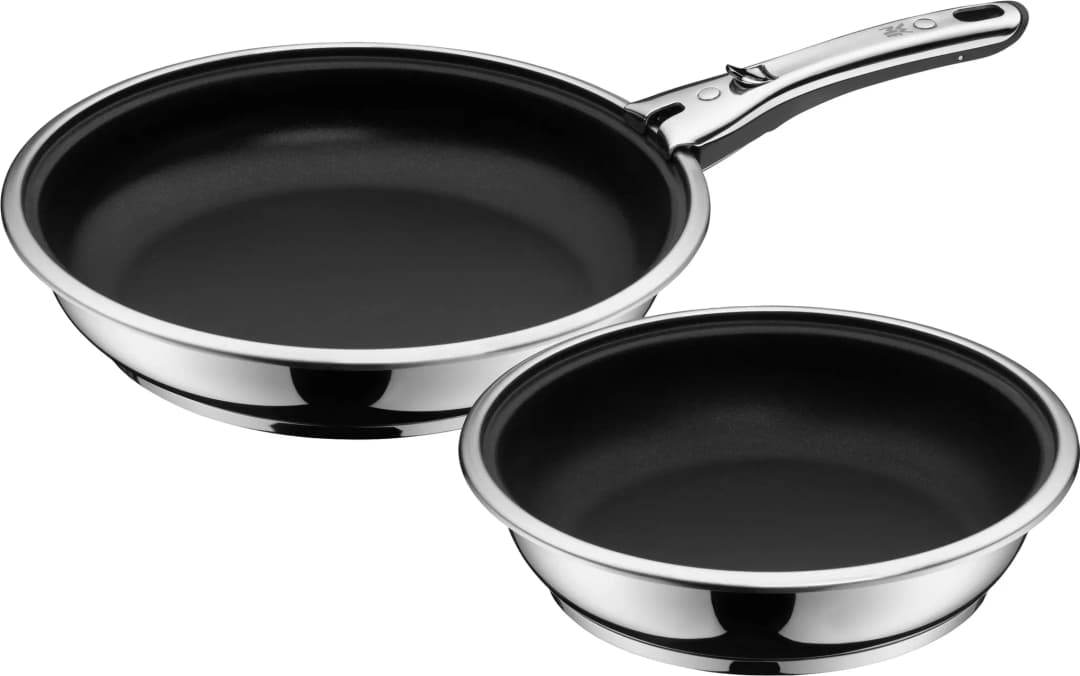 Click & Serve Pfannen-Set 3-tlg. 24 cm + 28 cm