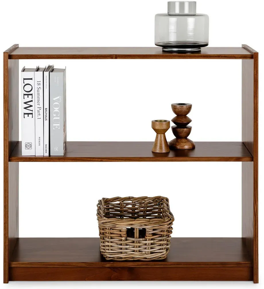 Standregal 80 x 30 x 72 cm Braun