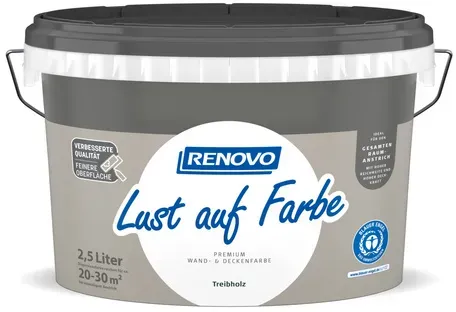 Lust auf Farbe Treibholz grau 2,5 l