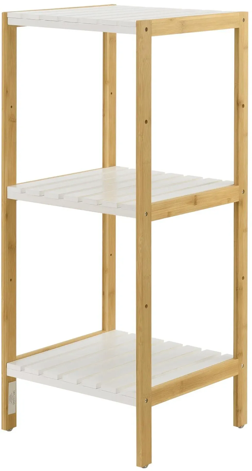 Balsfjord Standregal 33 x 34 x 80 cm Weiß