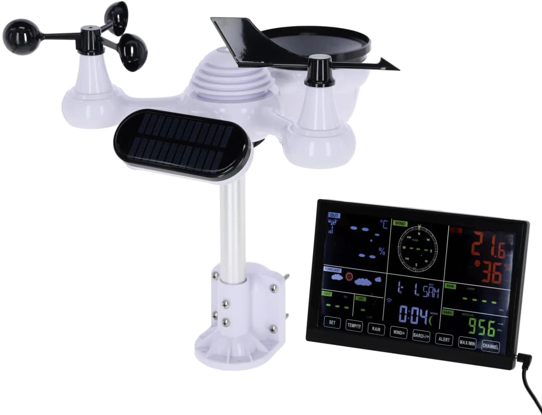 Digitale Wetterstation 7in1 Weiß 291394