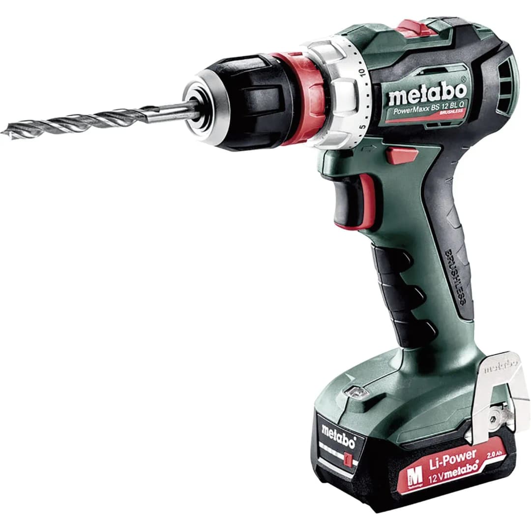 PowerMaxx BS 12 BL Q inkl. 2 x 2 Ah + Metabox 118 601045500