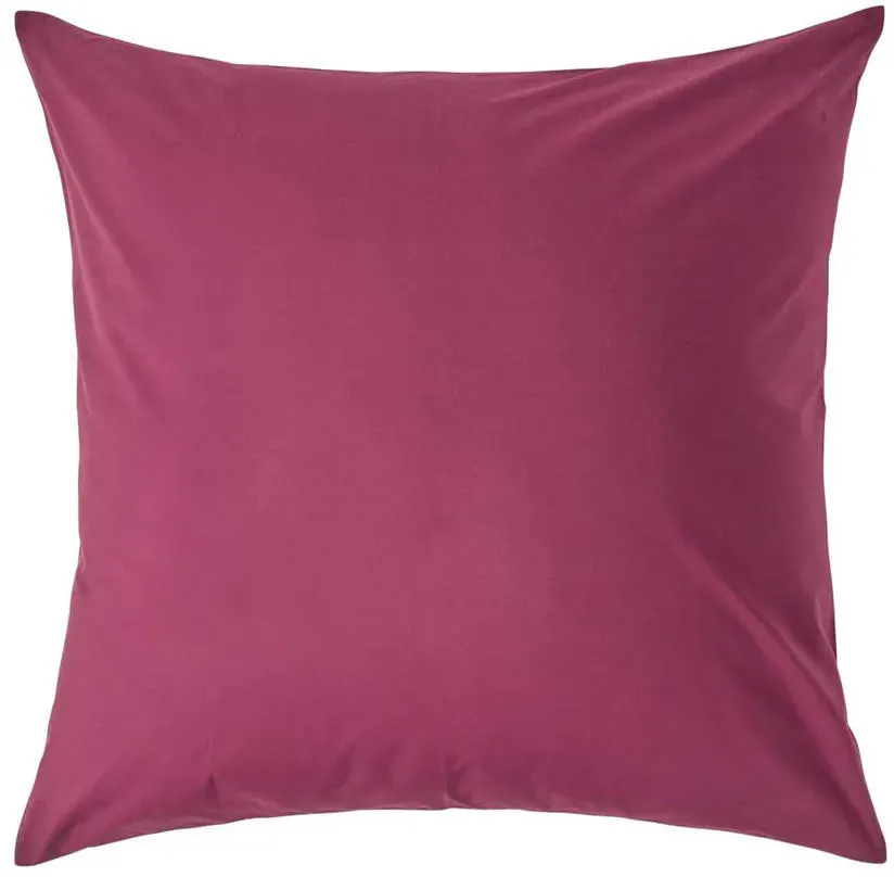 Kissenbezug Unifarben Baumwolle Beere 60 x 60 cm