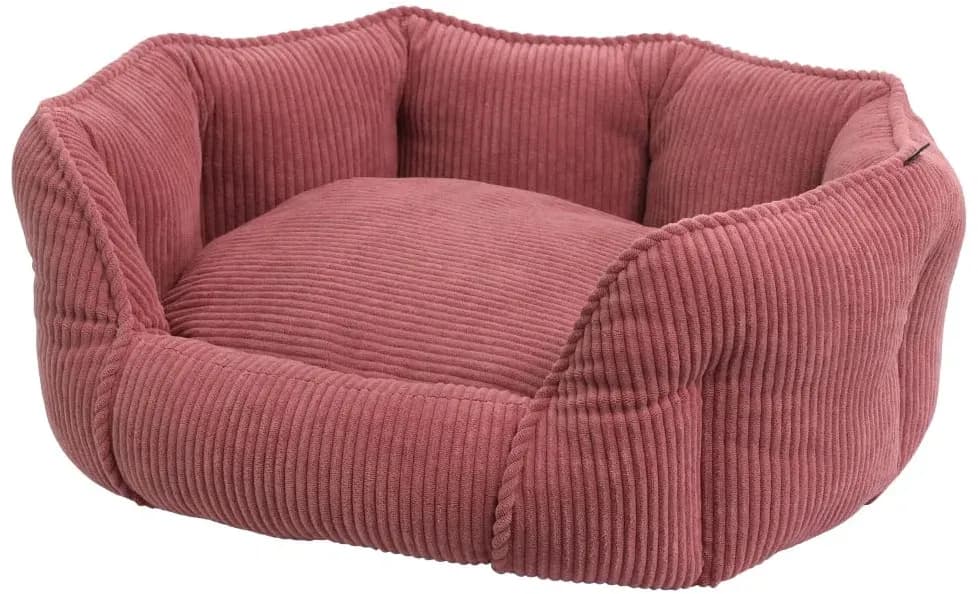 Hundebett Salia oval 45 x 40 cm rot