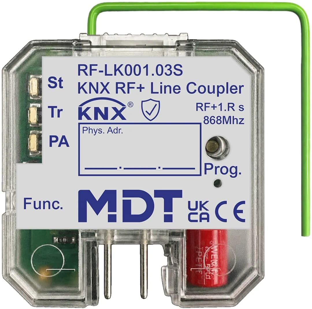 KNX RF+ Linienkoppler, UP, Secure