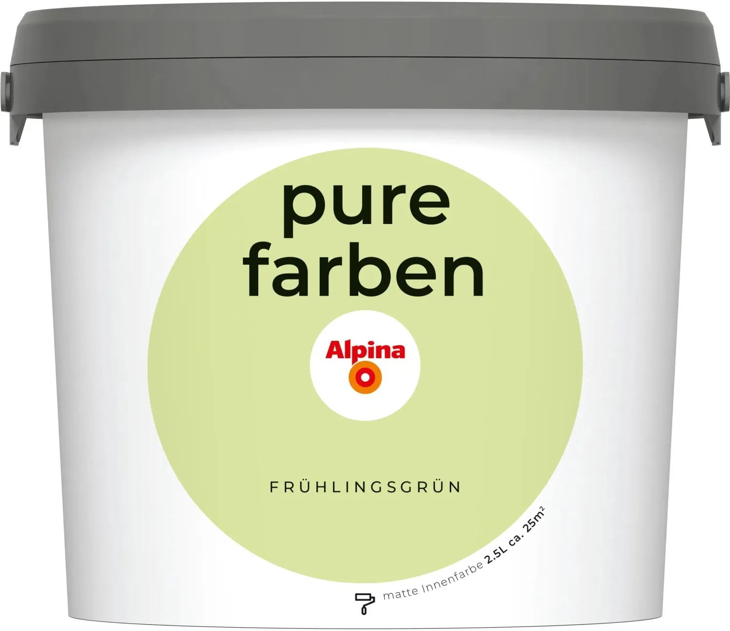 Wandfarbe Frühlingsgrün 2,5 l