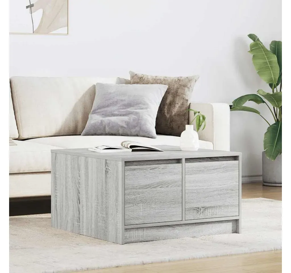 Couchtisch mit Schubladen Grau Sonoma 70,5 x 70 x 40 cm