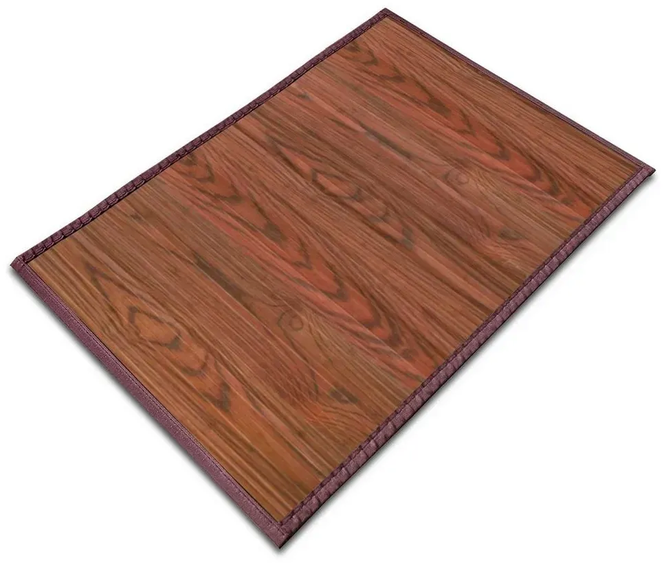 Bambus-Teppich 150 x 200 cm Magenta