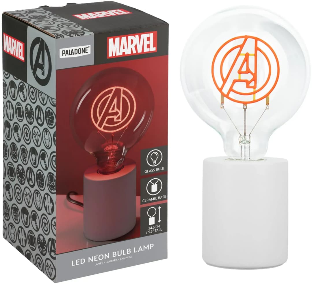 Products, Tischlampe, MARVEL - Avengers - Lampe Néon LED (E27)