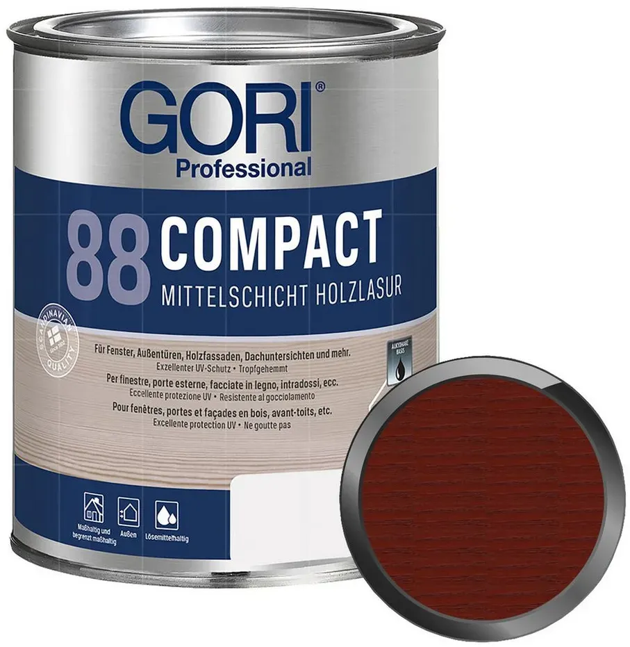 88 Compact-Lasur 2,5 l mahagoni