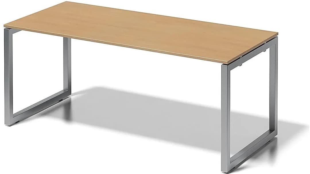 Schreibtisch Cito Buche / Silber