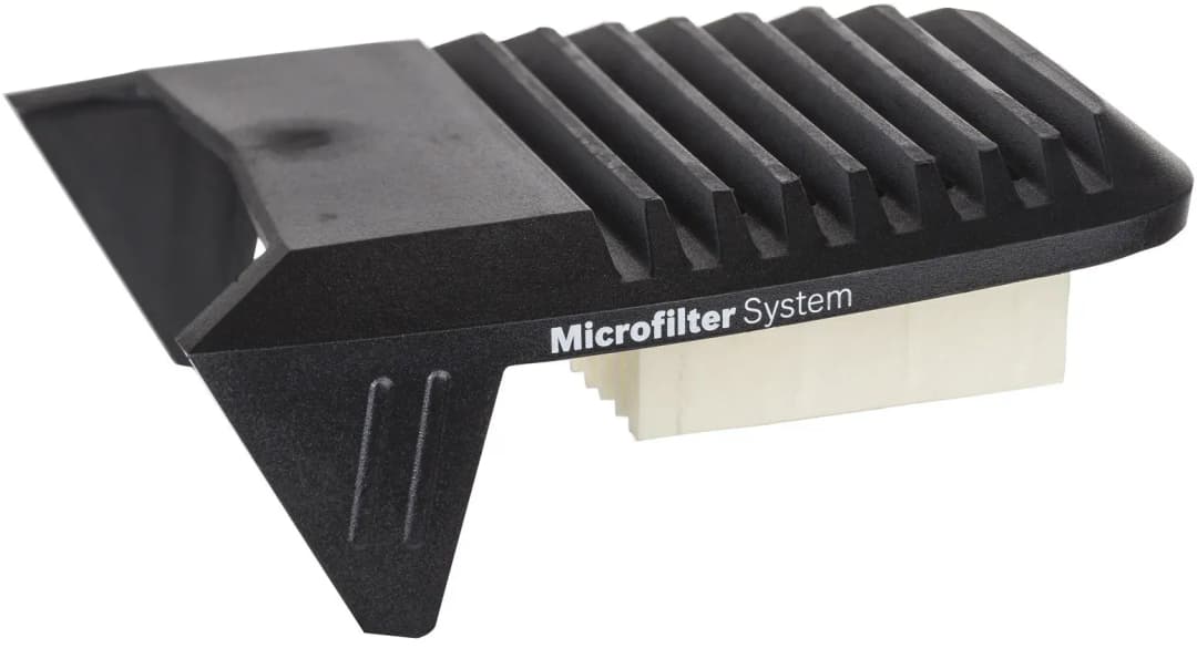 Staubbox-Filter schwarze Ausführung