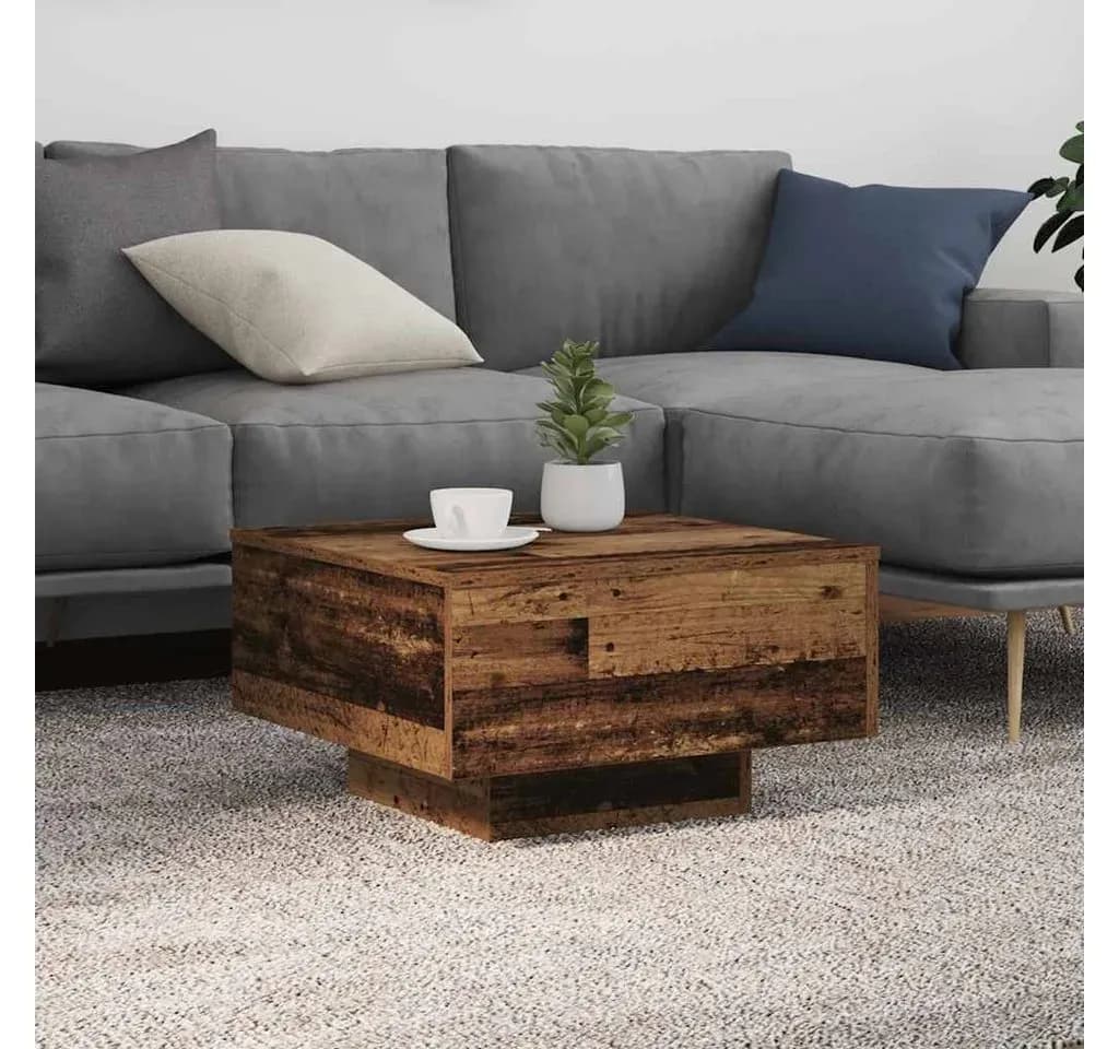 Couchtisch Altholz Braun 55 x 55 x 31 cm