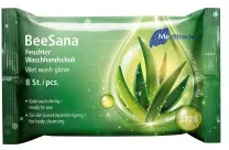 BeeSana Feuchter Waschhandschuh 8 st