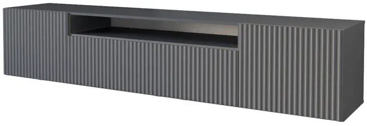 NOA-2 Lowboard 200 cm x 40 cm x 41 cm Grau Holz