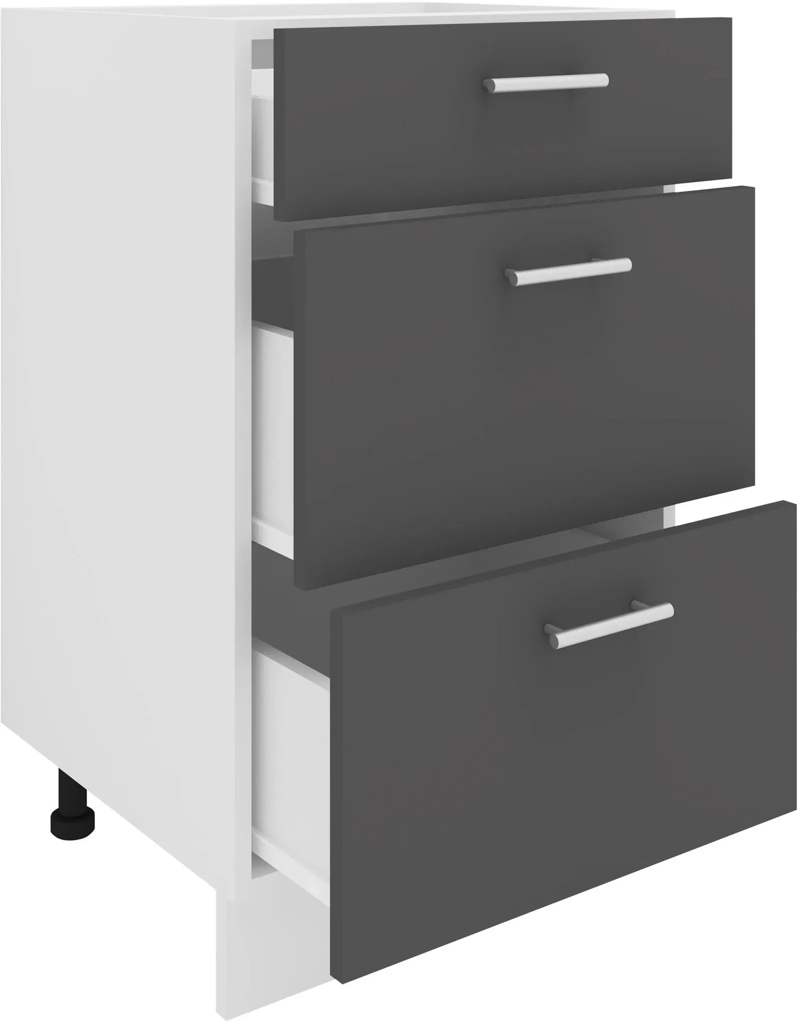 Unterschrank Esilo 50 x 46 x 82 cm Grau