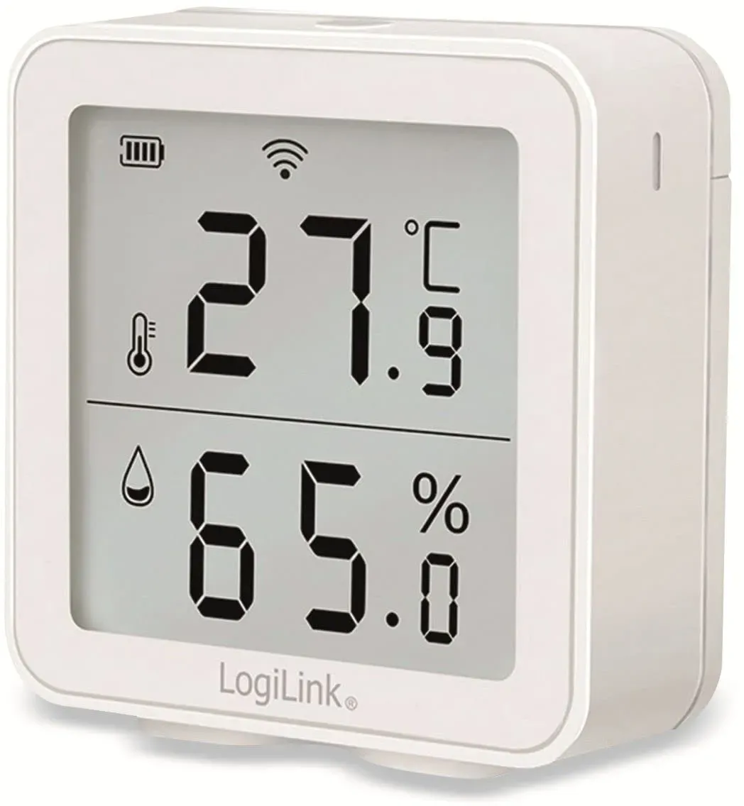Thermo-Hygrometer Weiß SC0116