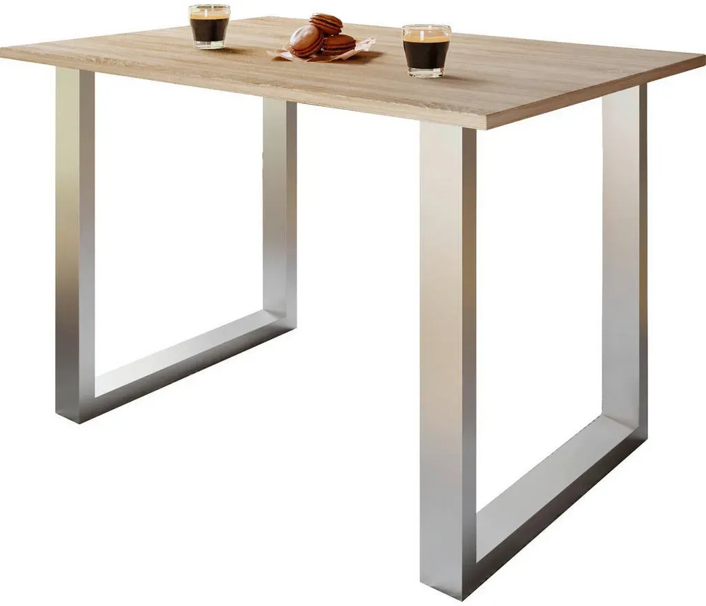 Schreibtisch Lona Sonoma Eiche / Braun