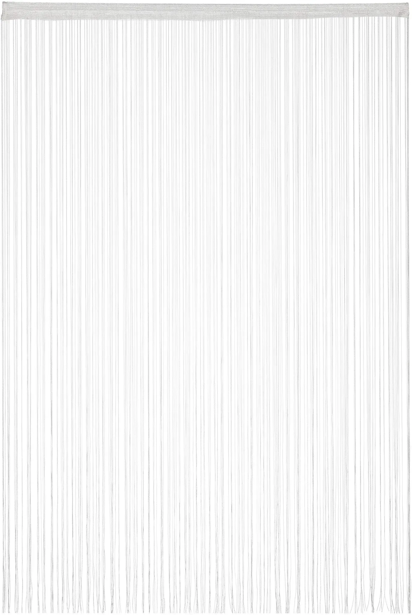 Fadenvorhang Tunneldurchzug 145 x 245 cm weiß